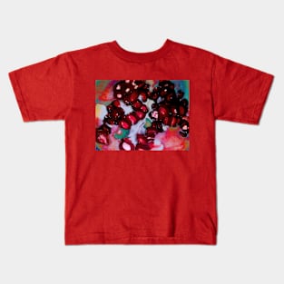 Pomegranate Seeds Colorful Kids T-Shirt